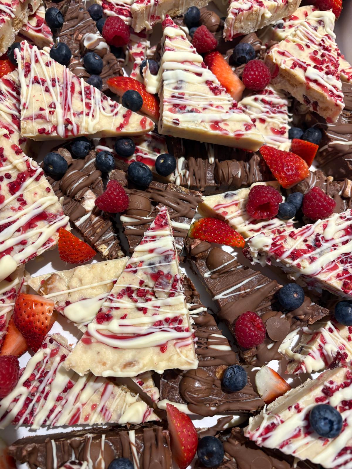 Freshly prepared catering food
